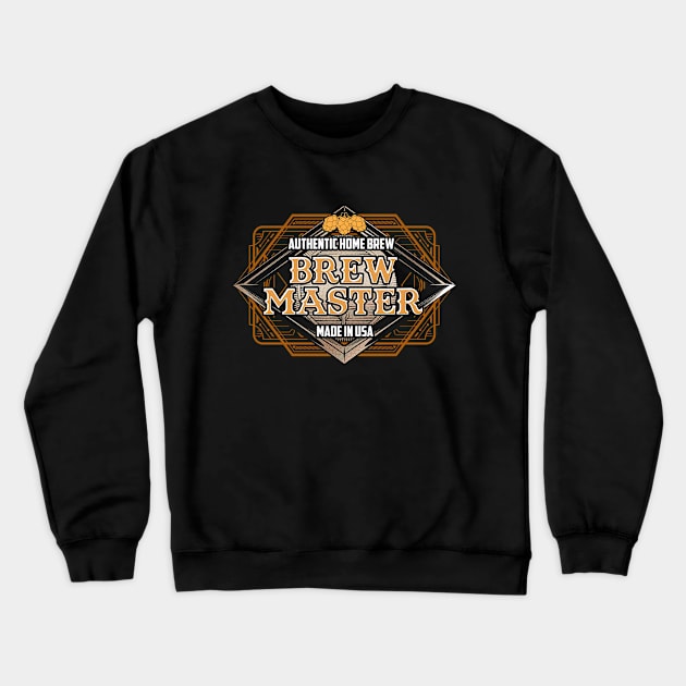 Brew Master Home Brew Craft Beer Crewneck Sweatshirt by Jonny1223